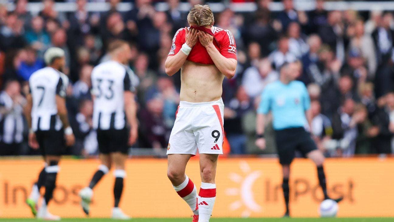 Man Utd season hinges on Europa League after Newcastle loss