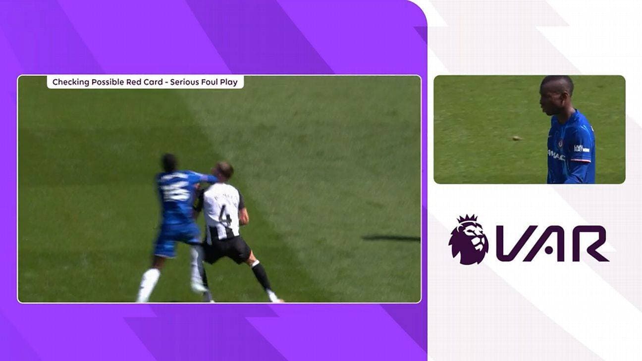 Why Jackson was sent off but Mings escaped