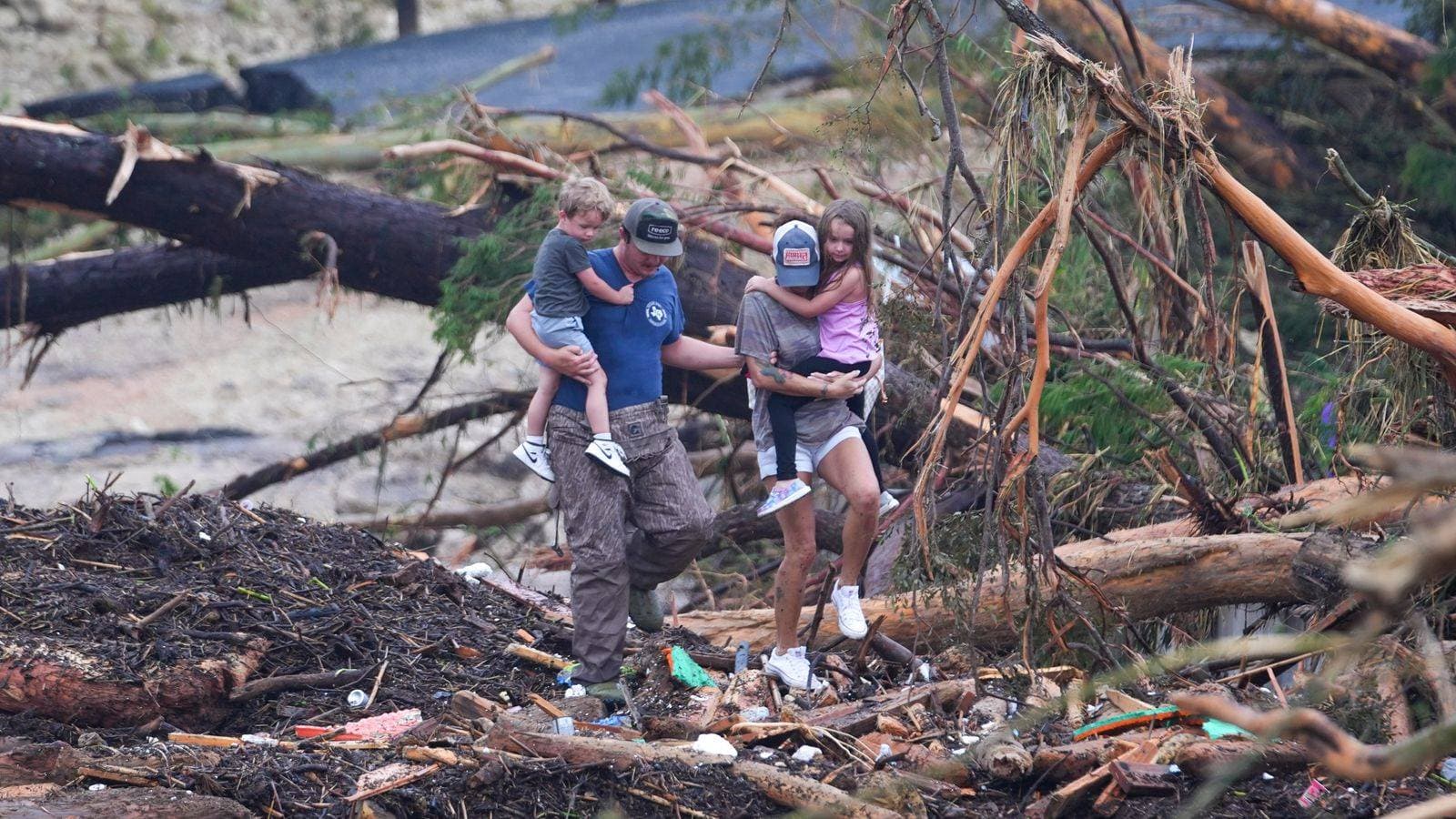 Four more deaths confirmed in Texas floods bringing total to at least 95