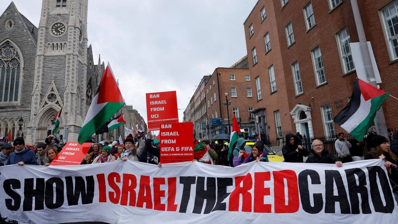 Ireland's FA passes vote seeking UEFA ban on Israel competing in European competitions